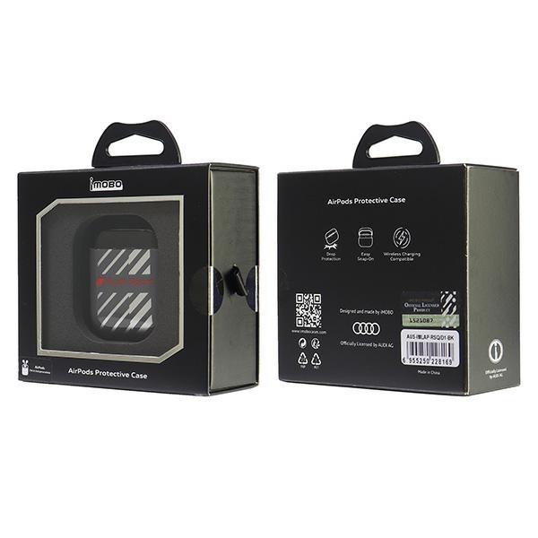 Audi Iml Sport Airpods 1/2 Cover Czarny/ Black Aus-Imlap-Rsq/D1-Bk