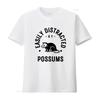 Easily Distracted by Possums T Shirt Funny Possum Lover Cute Quirky Animal Vintage Washed Slightly Top For Everyday Wear Soft