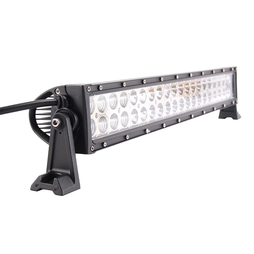 40 LEDs Landscape Lighting 120W Combo Beam Flood Light/Spot Light LED Work Light Bar 6000 - 6500K