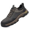 Leather Male Comfortable Flats All-match Walking Shoes Men Breathable Mens Classic Sneakers Lace-Up Men Outdoor Casual Footwear