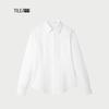 HLA Women's Slim-Fit Stretch Solid Long-Sleeve Dress Shirt