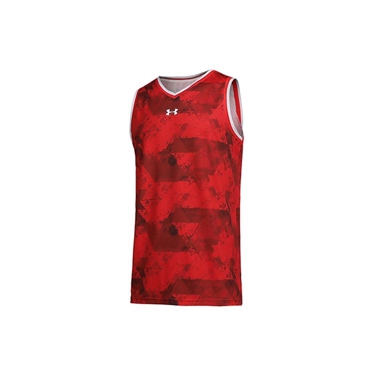 Under Armour Basketball Jersey Men's Red 21500108-600