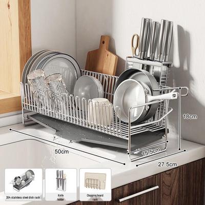 Xuyang 304 Stainless Steel Kitchen Dish Drying Rack