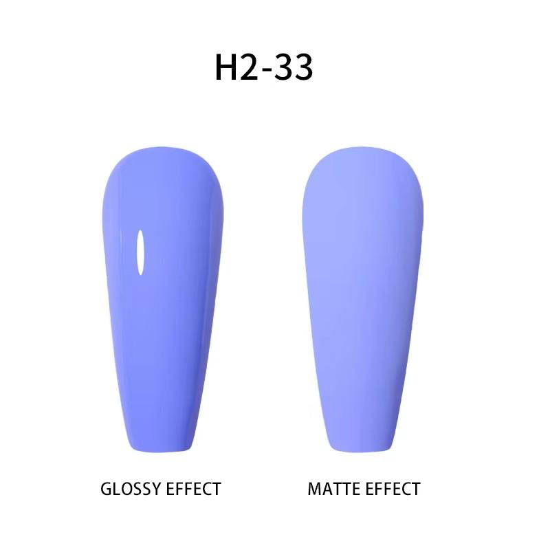 BEAU COLOR 8ML Nail Gel Polish High Pigment UV/LED Color Gel for Nail Art Design and Home DIY Manicure