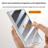 Magnetic Transparent Privacy Screen Tempered Glass Protector Case For Oppo Find N6 Spring Hinged Holder Back Cover