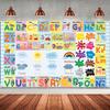 2D Colorful Kids Learning Chart Tapestry, Classroom & Nursery Decor