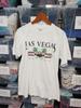 Vtg Las Vegas Nevada Reiseziel 90er Murina Etikett Einzelnaht L A13 Unisex T-Shirt