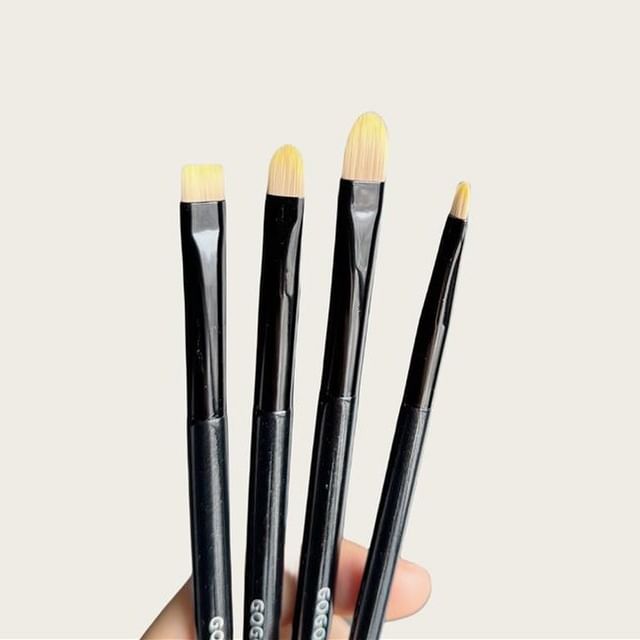 

Rhea - Set of 4: Eye Makeup Brush Black