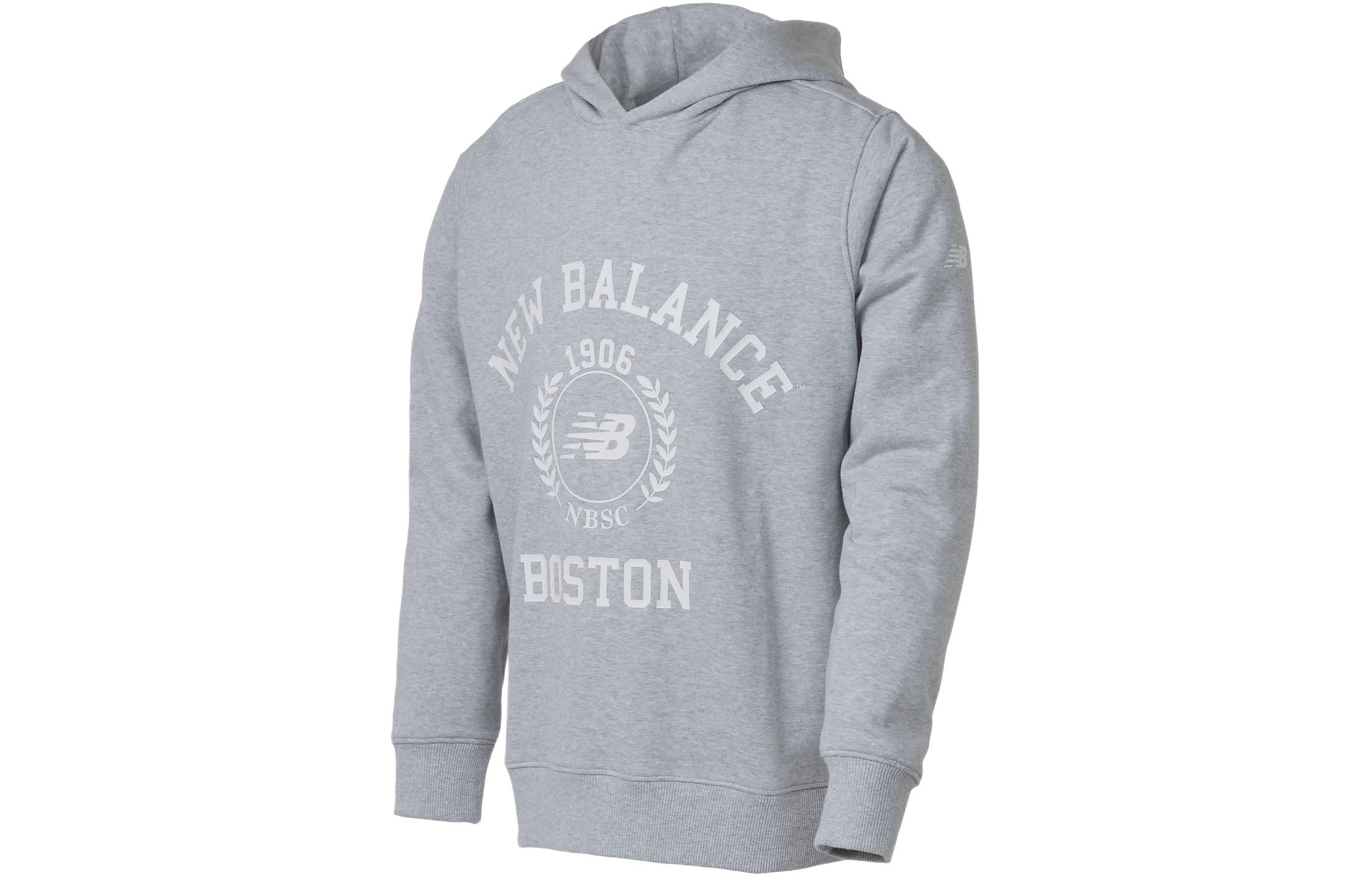 New Balance Sweatshirt Men s Heather Asphalt Gray AMT34313-SEY M