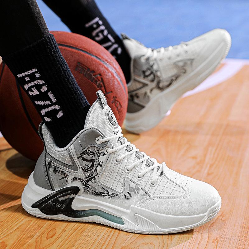 

Новая мужская спортивная обувь, модная сетчатая дышащая спортивная повседневная баскетбольная обувь 44