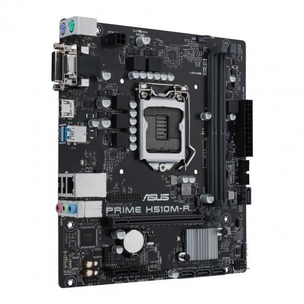 Carte Mère - Asus - H510M-R - Socket LGA1200 - 64 Go RAM - DDR4 SDRAM
