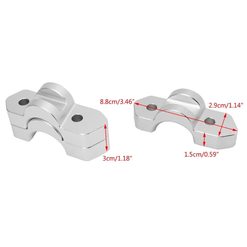 Motorcycle Handlebar Mount Aluminum Alloy Handle Clamp Adjustable Handlebar Mount Simple Installation Suitable for R1300