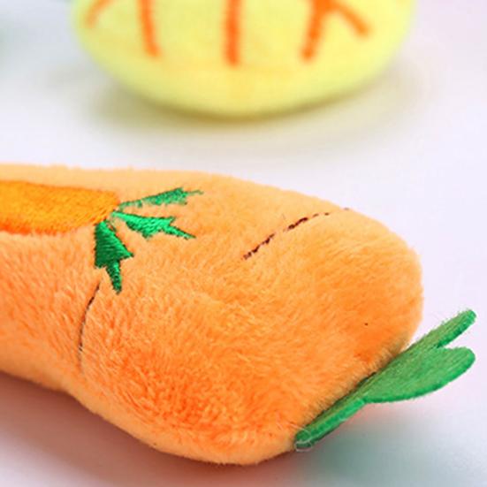 Kociak Kocimiętka Zabawka Dekoracyjna Wygodna Owoc Marchewka Kocia Zabawka do Gryzienia dla Kociaka