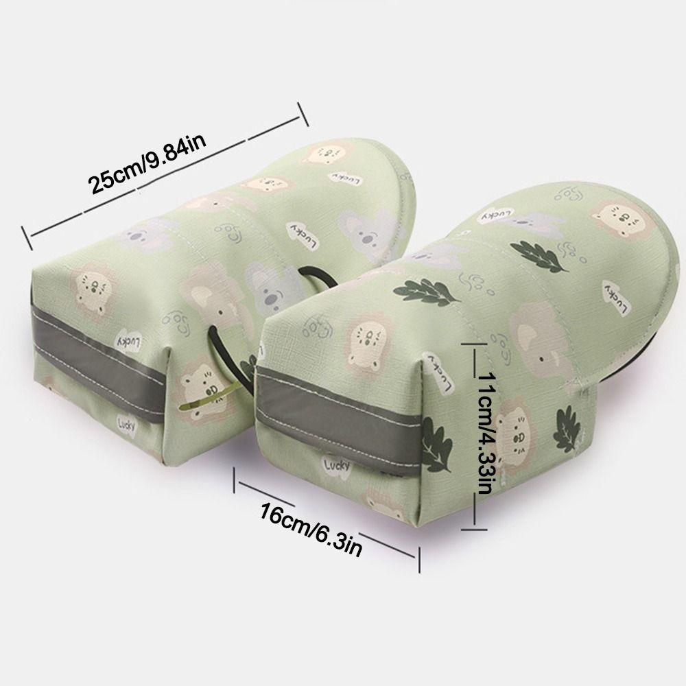 New Waterproof Motorcycle Hand Covers Cartoon Windproof Handlebar Mitts 3D Thickened Breathable Handle Grip Covers Women Riders