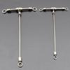 High Strength Fishing Swivels and Snap Swivels, Heavy Duty Balls Bearing Swivels with Welded Rings for Saltwater Fishing