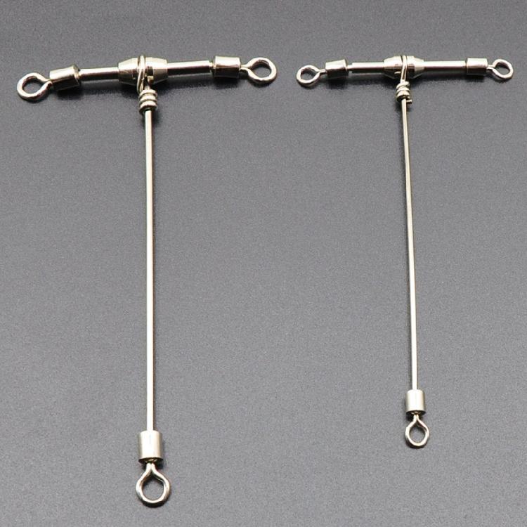 High Strength Fishing Swivels and Snap Swivels, Heavy Duty Balls Bearing Swivels with Welded Rings for Saltwater Fishing