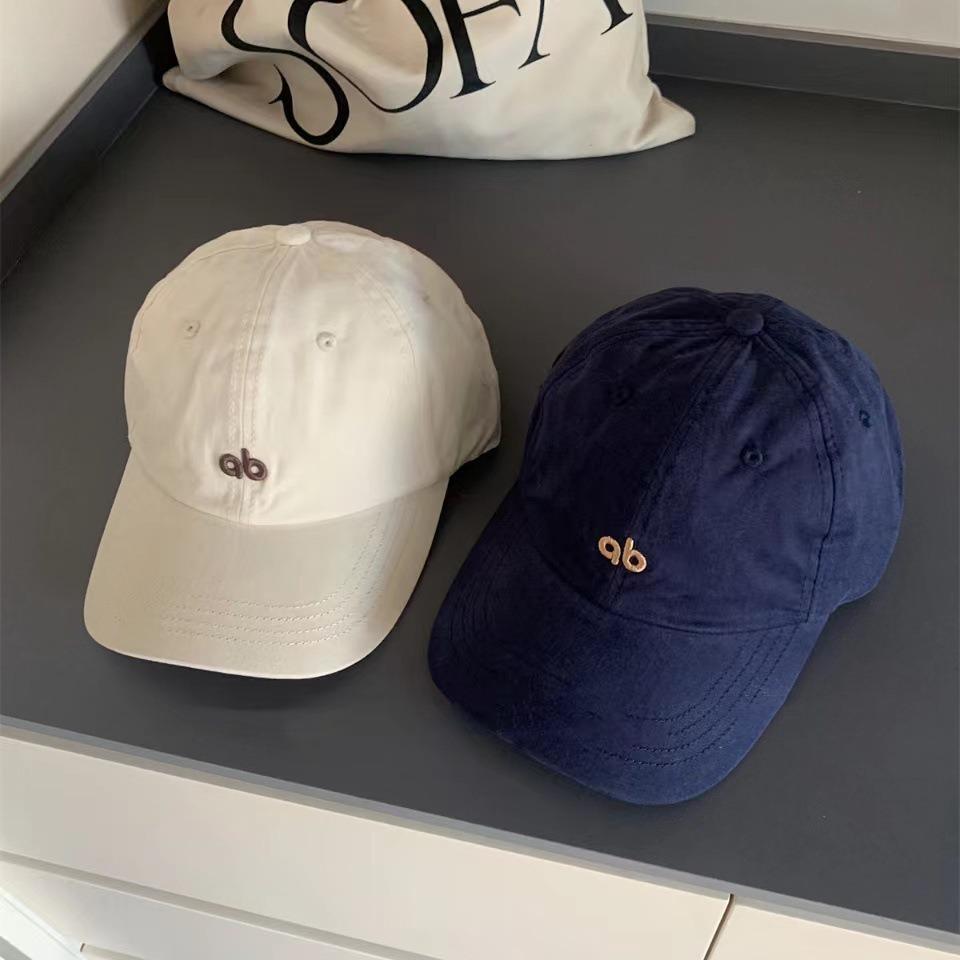 Letter Embroidered Baseball Hat for Women Showing Their Faces  Wide Brim Sun Protection for Boys  Baseball Caps  Couples