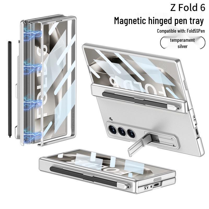 Magnetic Hinge Phone Case for Samsung Z Fold6 and Fold7 - Stylish New Design
