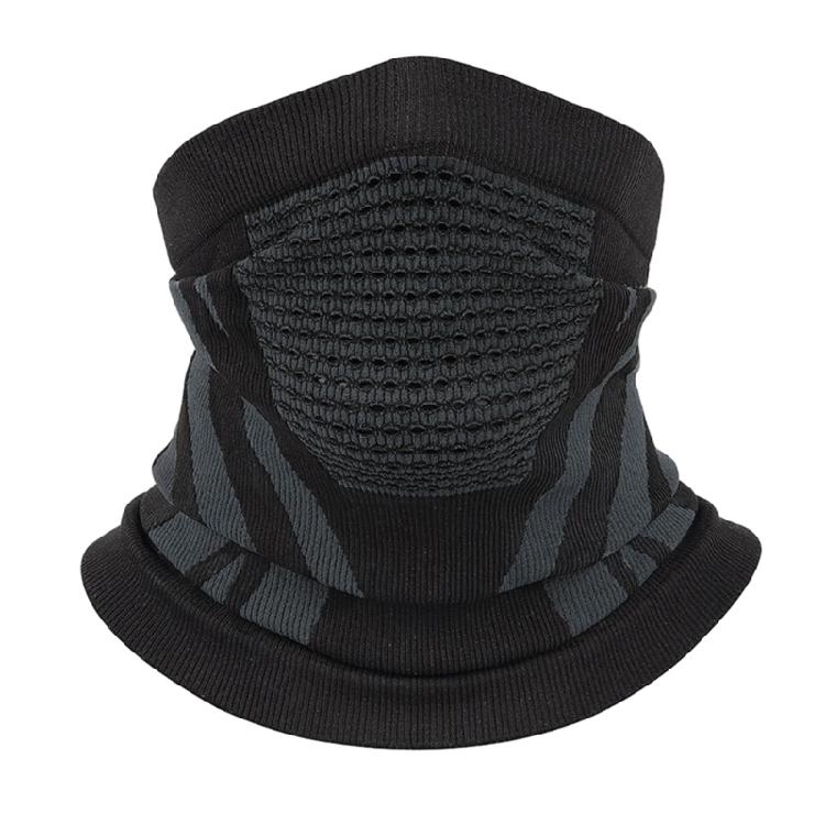 Soft Neck Warmer Cold Weather Half Balaclava Scarf for Skiing Hiking Sport Gear