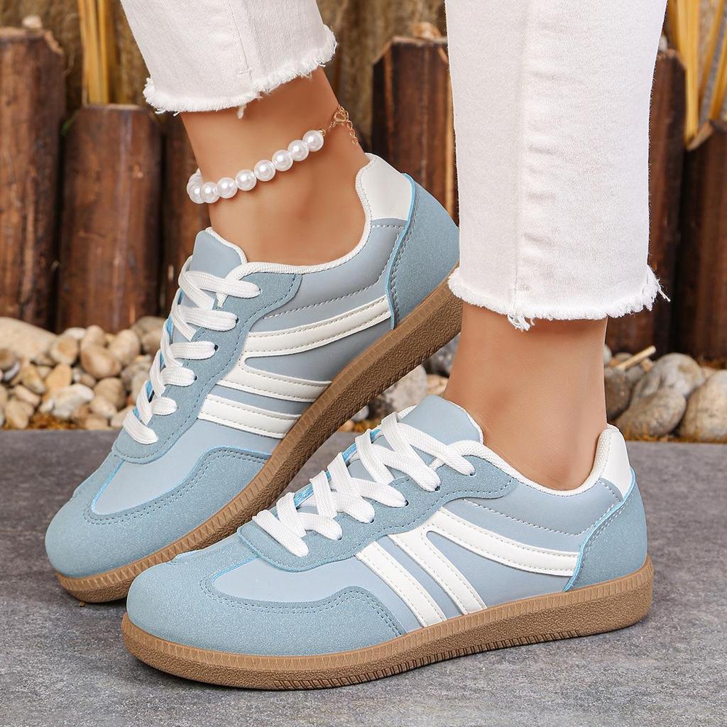 2024 Plus Size Women’s Non-Slip Casual German Trainer Sneakers - Lightweight & Laced