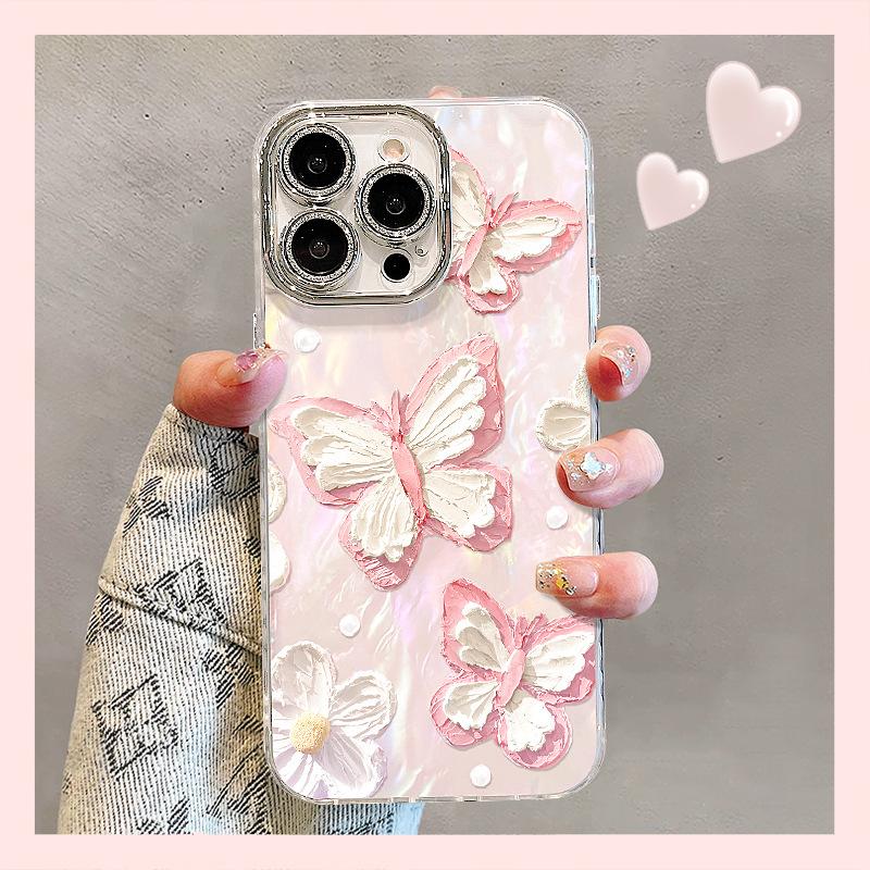 Crystal Apple Bracelet for Iphone16 Apple 15promax Mobile Phone Case 13 High Sense 14 Light Luxury 12 Women