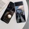 I Like the Beetle Phone Case For Samsung Z Flip 7 6 5G Galaxy Z Flip 5 4 3 Black Hard Cell Cover Luxury PC Shell Coque