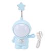 Astronaut Night Light 3W 5V LED Lamp USB Charging Pencil Sharpener Home Decoration Blue
