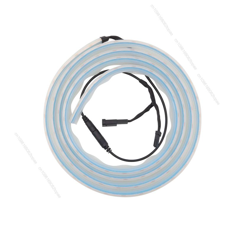 For Tesla Model Y Juniper Model 3 Highland 2025 Front Trunk Frunk LED Ambient Surround Light Flexible Silicone Strip Accessories