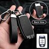 3/4 Button Zinc Alloy Leather Car Key Case For Kia Kx3 Kx5 K3S Rio Ceed Cerato Optima Sorento Niro Soul Key Fob Car Key Case