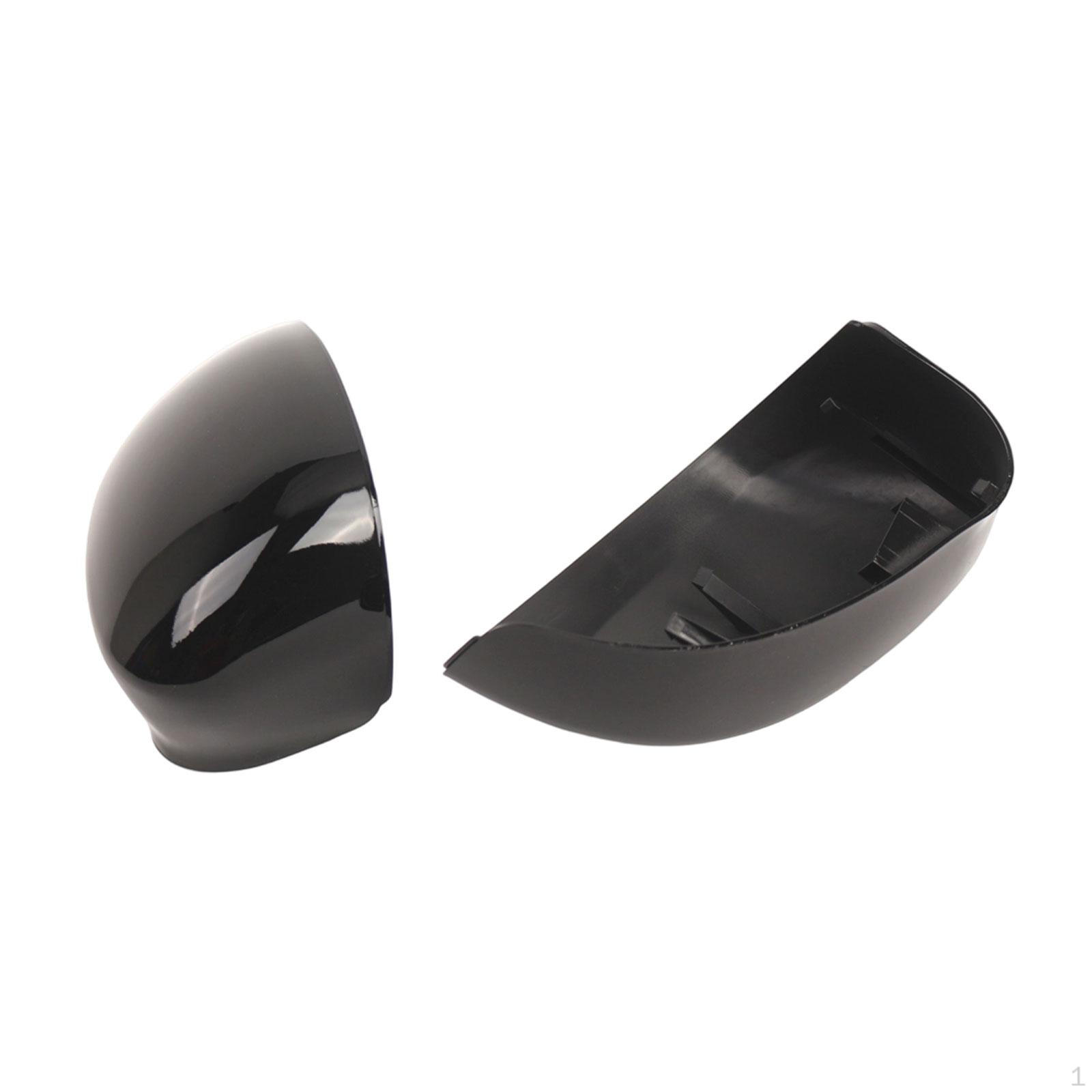 

Rearview Mirror Cover Easy Installation 735452185 735452186 Accessories High Performance Replace