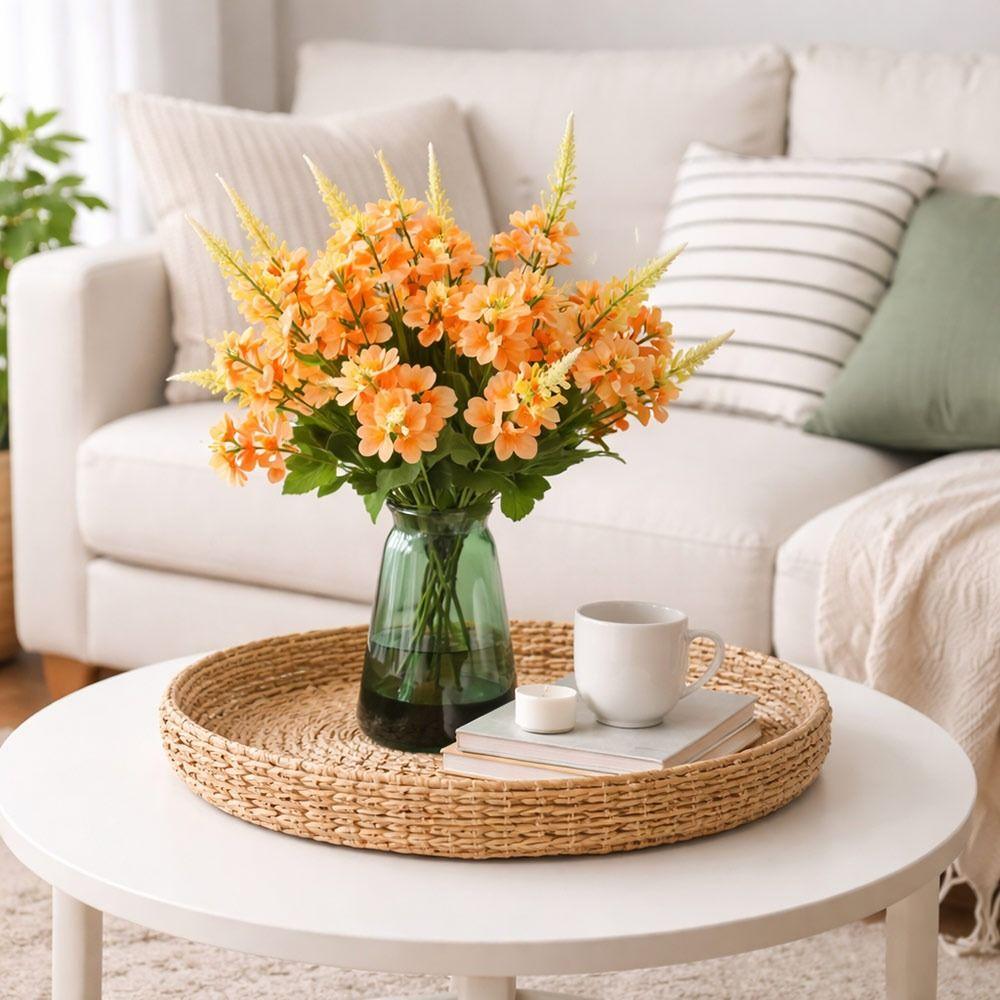 New Chrysanthemum Artificial Pansy Flowers Realistic DIY Floral Flower Bouquet Soft Simulation Flowers Photography Props