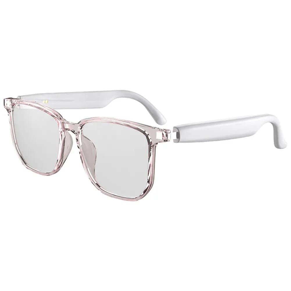 AI Glasses Wireless Earbuds Automatic Voice Translation Audio Glasses BT 5.4 AI Translator Glasses for Travel Business Meeting