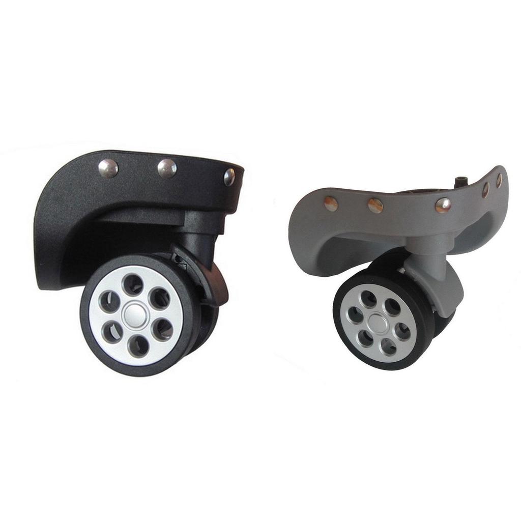 2 Pieces Luggage Wheels Strong Bearing Capacity Wear Resistant Accessories