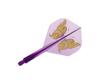 Condor Flight Axe Lucy Chang Model Swallowtail Butterfly Standard Short Clear Purple