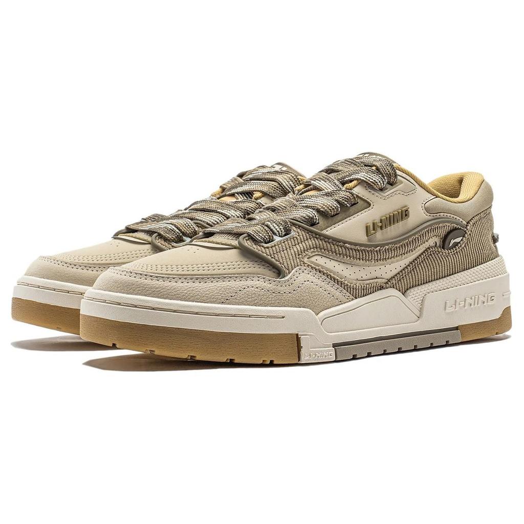 Li Ning 001 BTC Skateboard Shoes Men's Low Top Earth Tone AGCU031-1