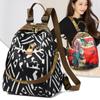 New Ethnic Style Double Shoulder Women's Bag Single Shoulder Crossbody Waterproof Oxford Cloth Women's Backpack