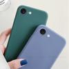 For iPhone 16e Case Cover iPhone 16e Capas New Original Liquid Silicone Shockproof Phone Soft TPU Fundas iPhone 16e Soft Cover