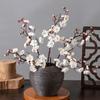1/3pc Artificial Flowers Spring Plum Blossom Peach Branch Silk Flowers Home Wedding Party New Year Decoration Wreath Accessories