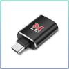 Car Type-C To USB 3.0 Interface Mini Converter Charging Adapter For Nismo Nissan Almera Tiida Juke Teana Qashqai 350Z 370Z GTR