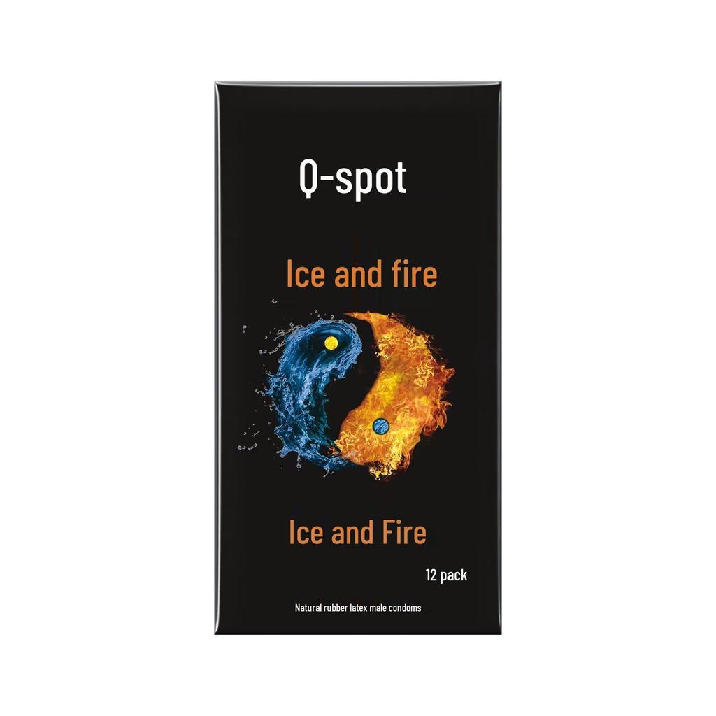 Prezerwatywy z wypustkami Q-point z ząbkami wilka do stymulacji łechtaczki - Długotrwałe bezpieczne zabawki seksualne dla dorosłych