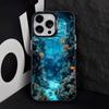 The Underwater World Texture   Phone Case For iPhone 17,16,15,14,13,12,11 Plus,Pro Max,XS,Colorful Silver Phone case Funda Cover