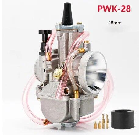 PWK 21 24 26 28 30 32 34 2T 4T Motorcycle Carburetor With Power Jet For Yamaha For Mikuni Koso For ATV Quad UTV