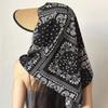 Korean Style Headscarf Baseball Hat Y2k Strappy Scarf Hat Lightweight Strappy Bandana Hat Women