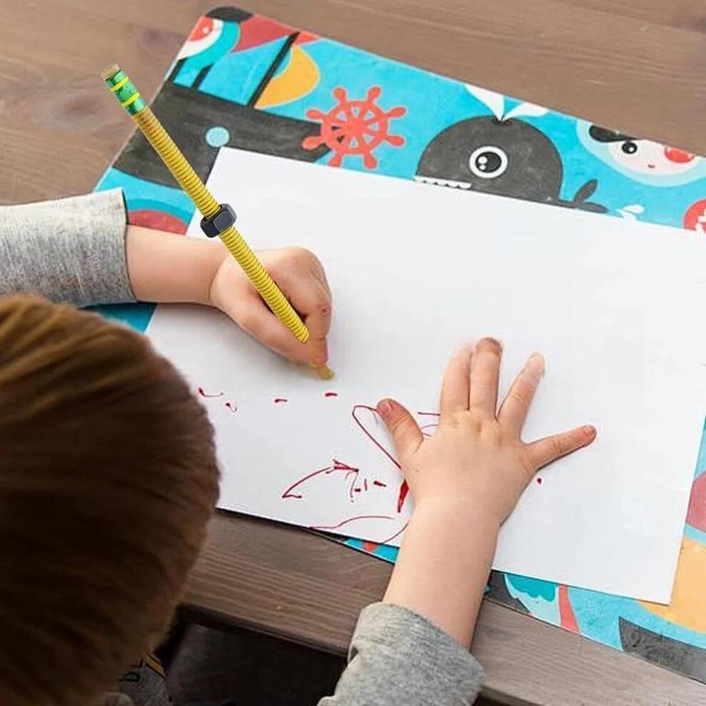 Threaded Fidget Pencils for ADHD Focus, Sensory Anxiety Relief for School Office Home