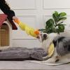 Dog Chewing Toy Plush Quack Pet Dog Snuffle Toy Encouraging Foraging Skill