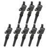 8PCS Ignition Coil FD502 Metal Stable Performance Engine Ignition Coil Replacement for Ford E‑150 E‑250 E‑350