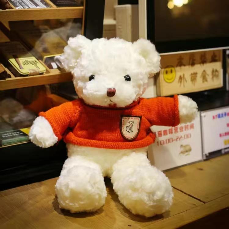 Sweater Bear Doll Plush Toy Teddy Bear Doll Ragdoll Birthday Gift