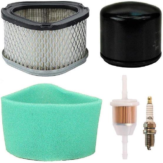Air Filter Pre Cleaner Oil Fuel Filter Spark Plug Compatible with John Deere LT133 LT150 LT155 STX30 STX38 LX173 LX255 GT225 SST