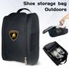 1 szt. Torba do przechowywania butów samochodowych Outdoorowa Podróżna Sportowa Organizer na buty Saszetka Do Lamborghini Urus Huracan Aventador Premium Akcesoria