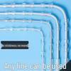 Self-Adhesive Wall-Mounted Cable Organizer - Nail-Free, Traceless Wire Holder